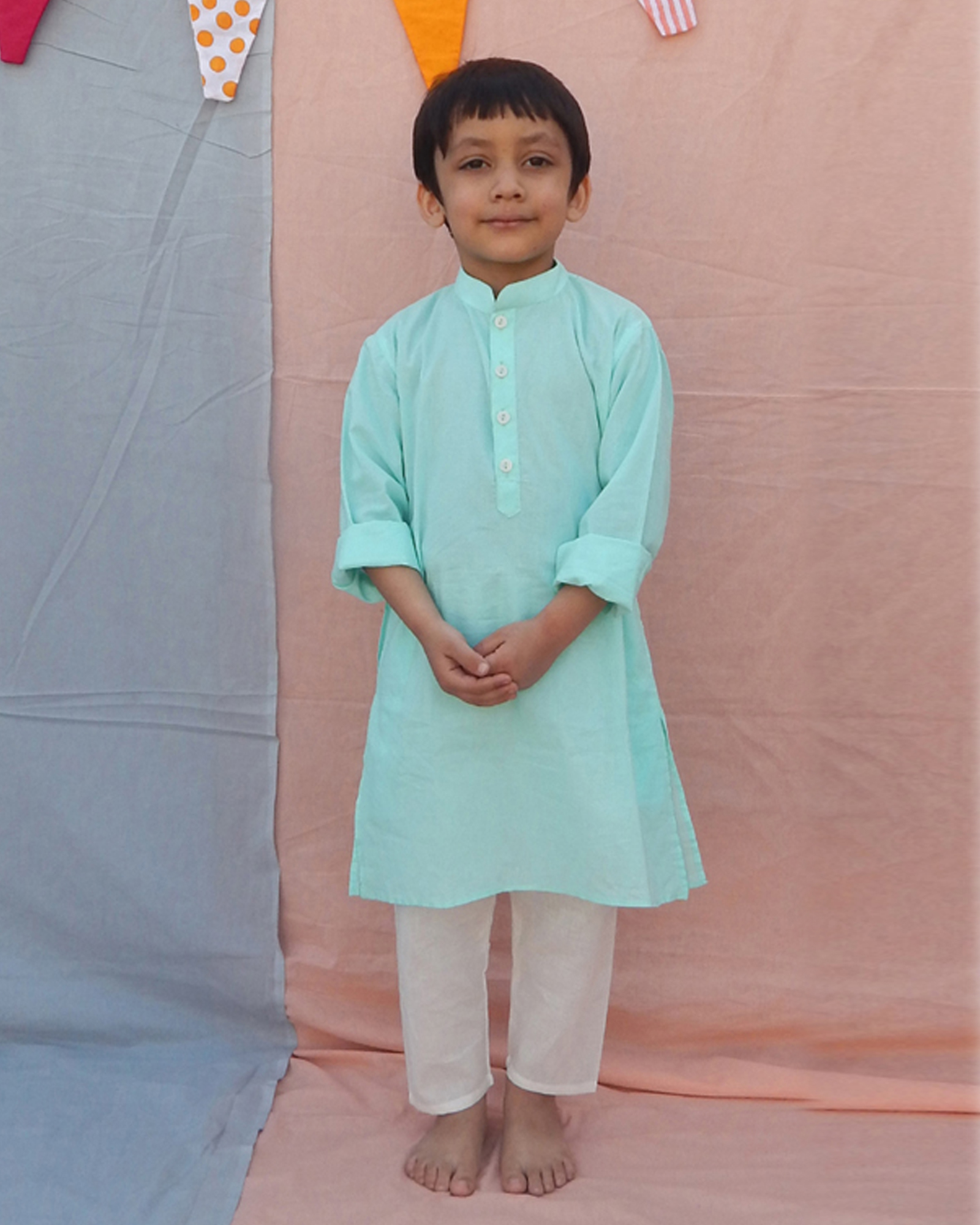 Light Blue Kurta Set