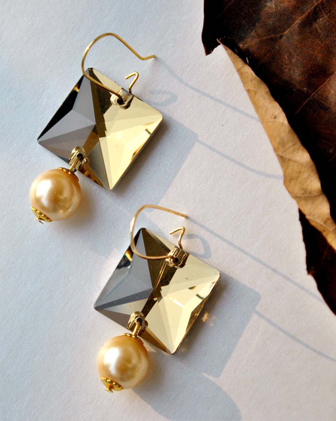 Gold Hue Earrings 