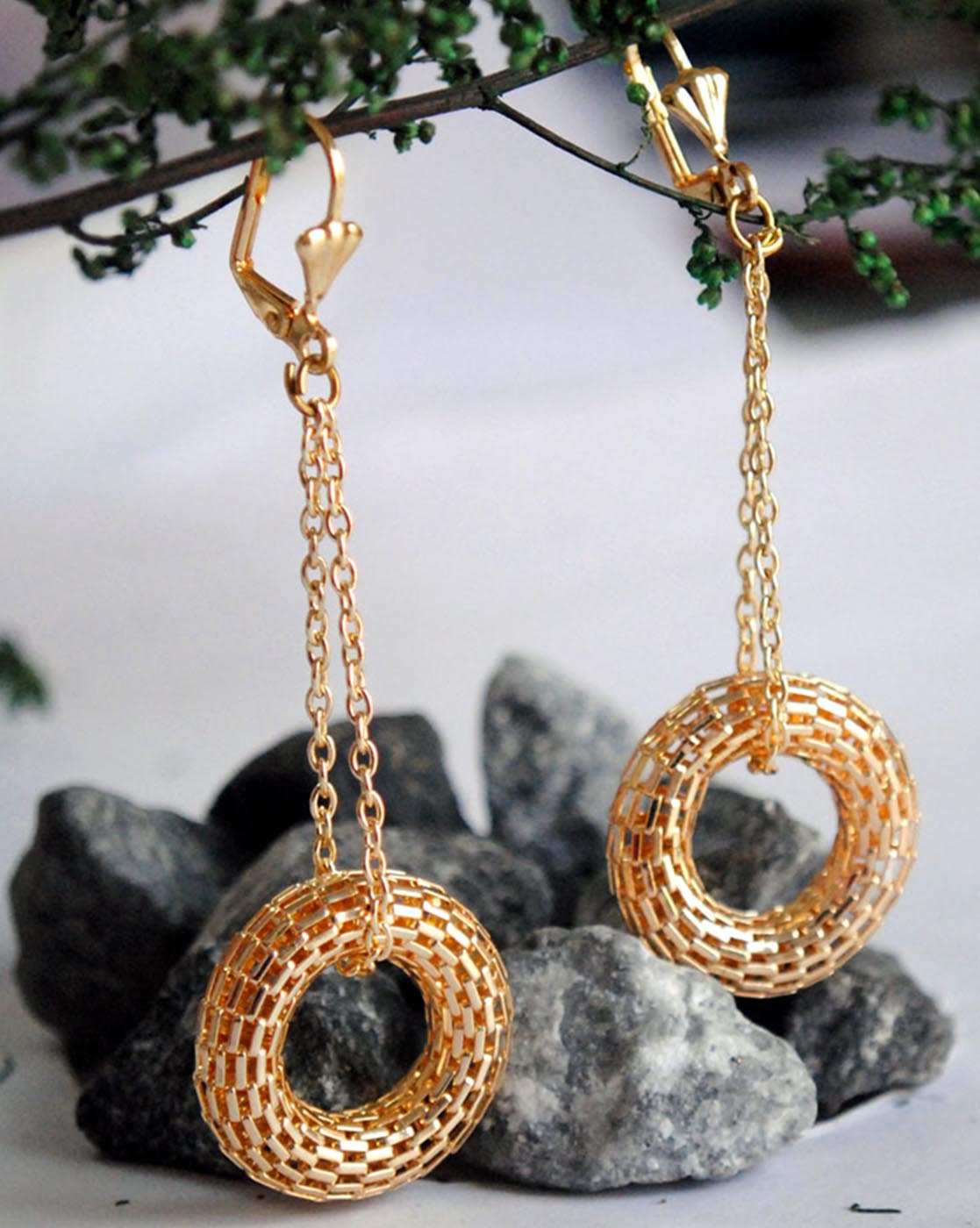 The Swinging Donuts Earrings
