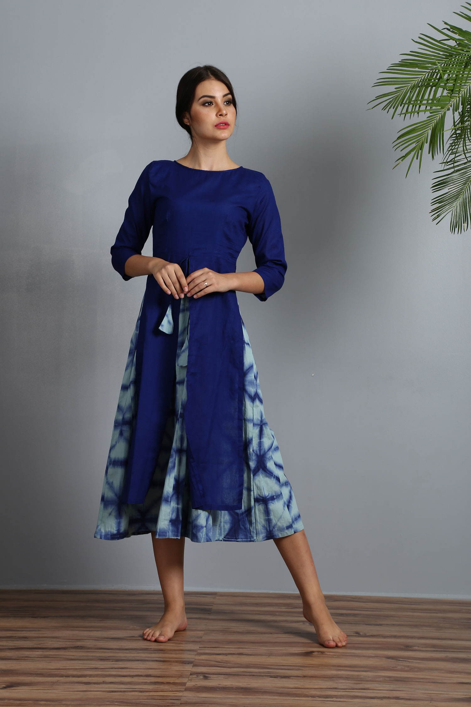 Origami layered tunic