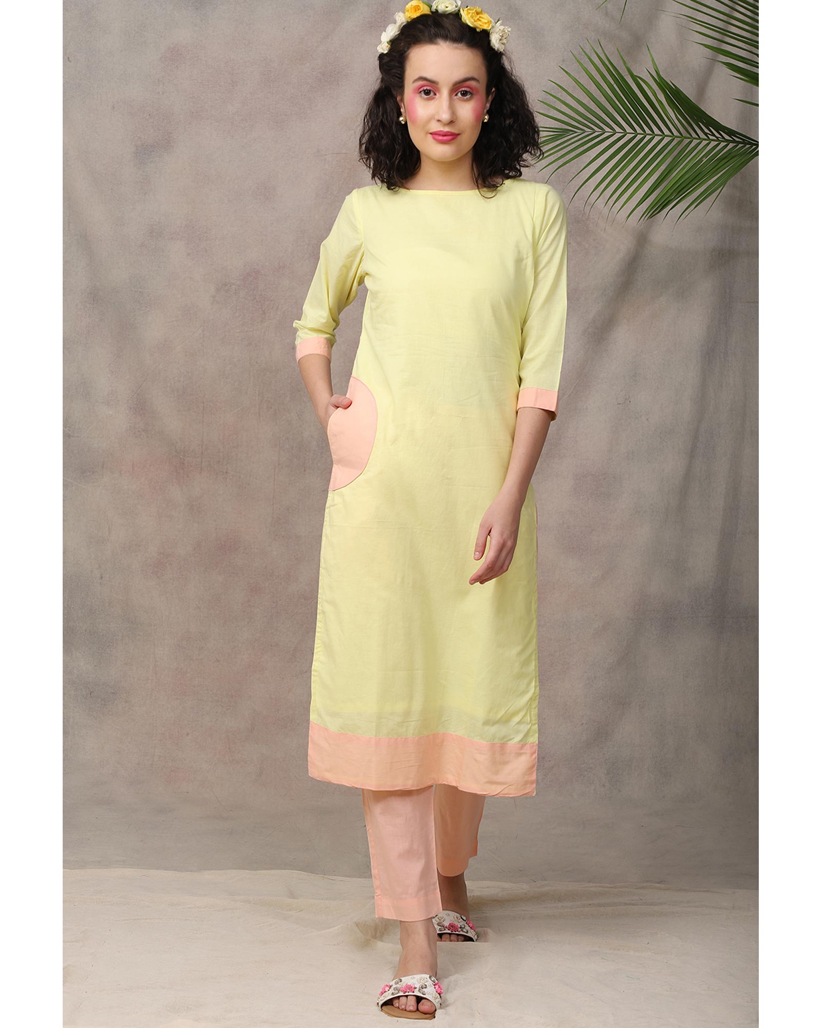 Sunny sunday suit set