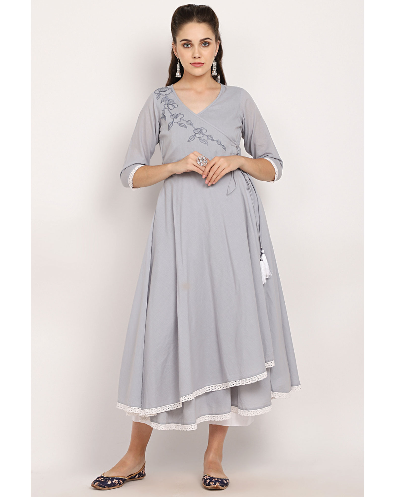 Steel crochet suit set