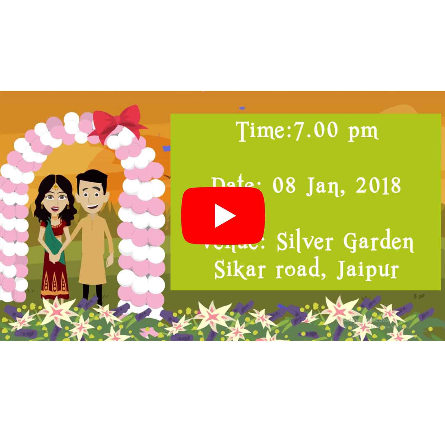 Bitmoji Theme Save The Date