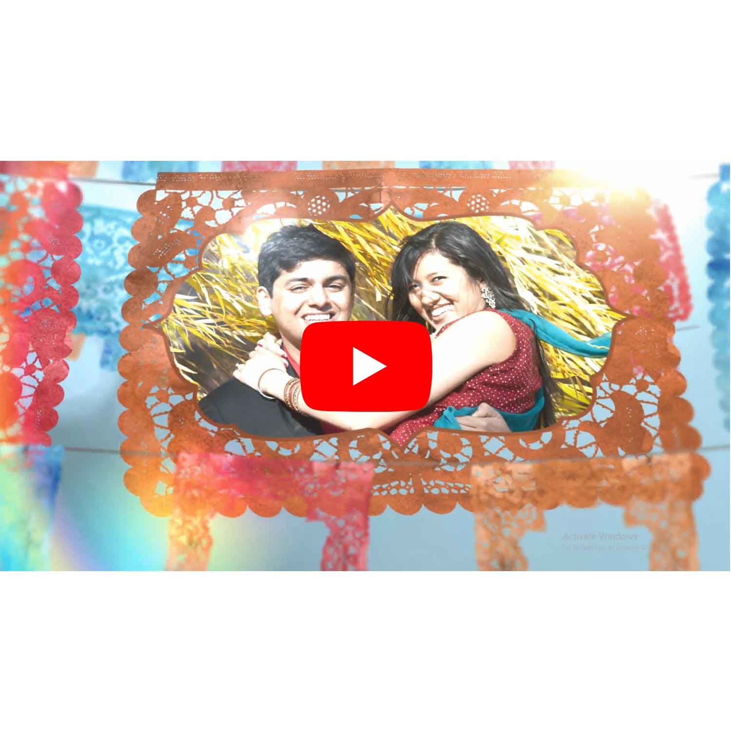 Laser Cut Wedding Invitation