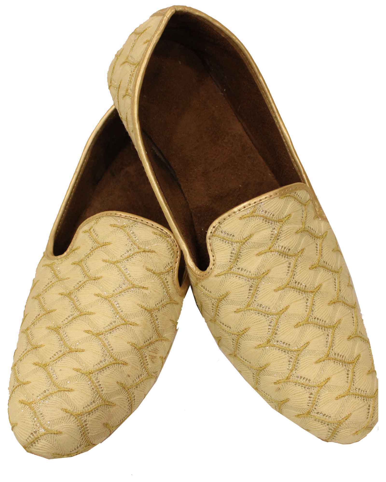 Classic off white Mojri - MJ004