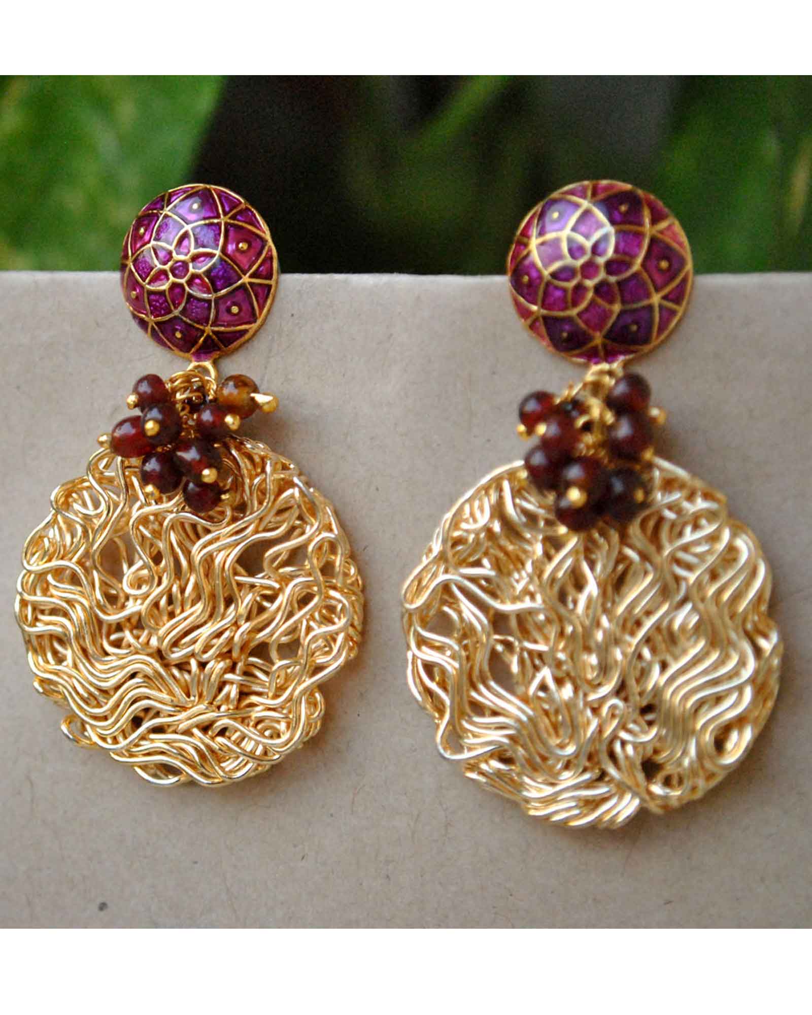 Bloody Mary-GO-Round Earrings