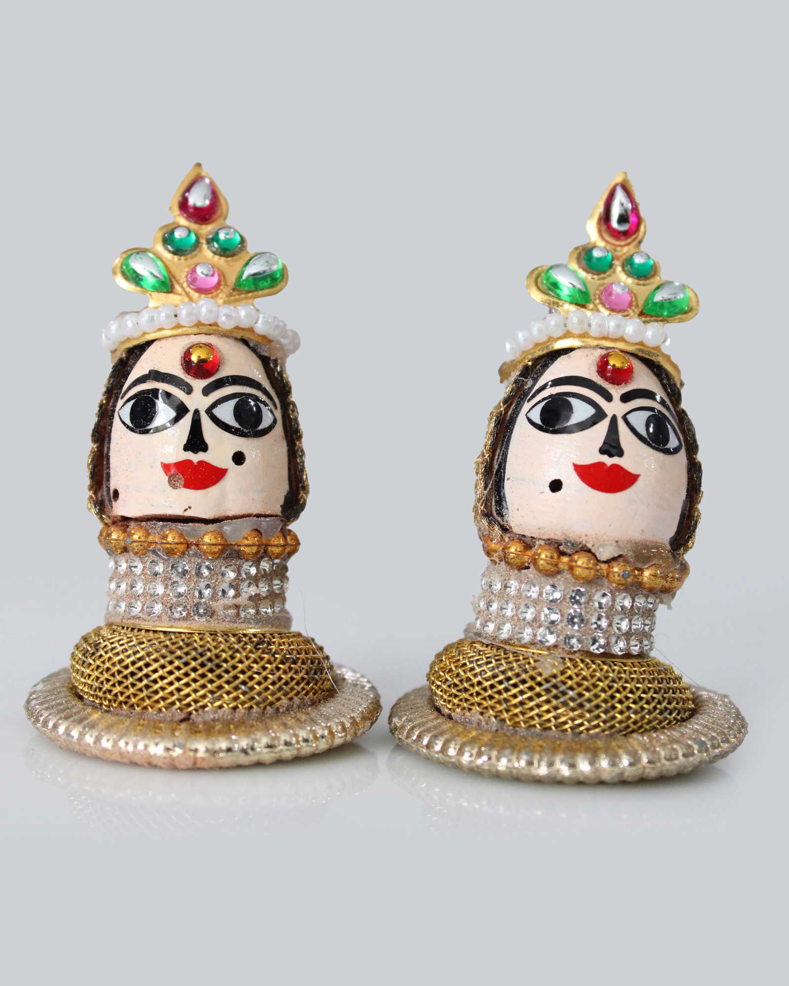 Net-Diamond Worked Riddhi-Siddhi