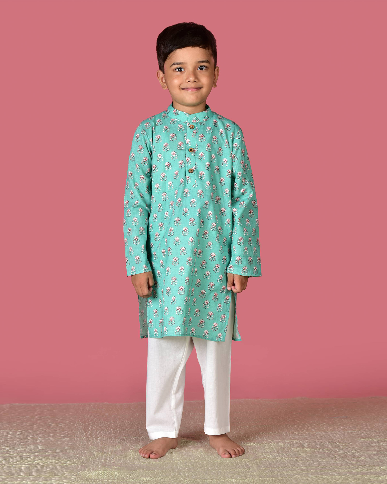 Chinar Hand Block Kurta Set