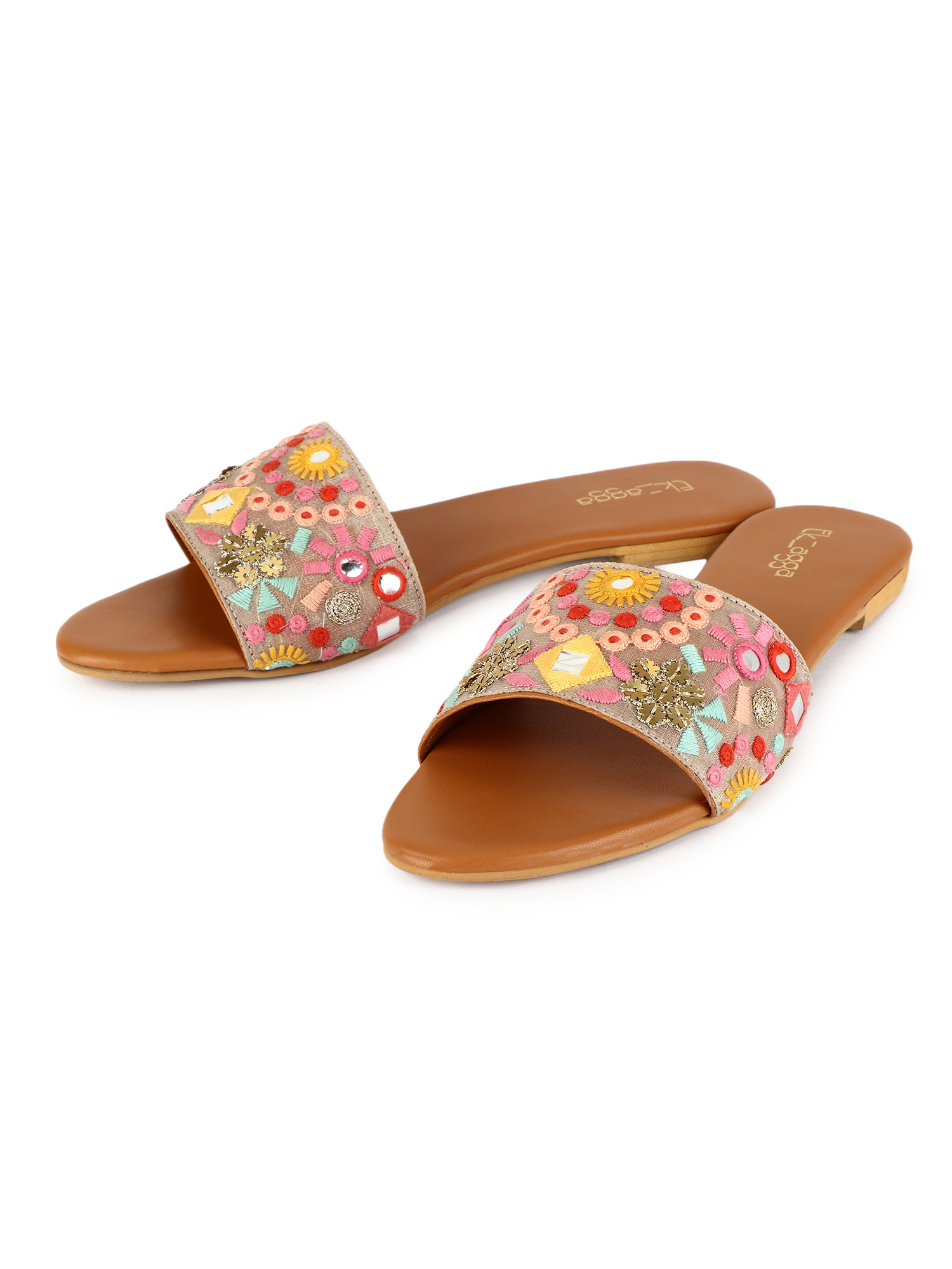 Floral pearl sliders 